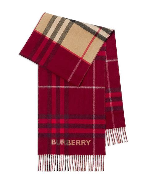 burberry contrast scarf